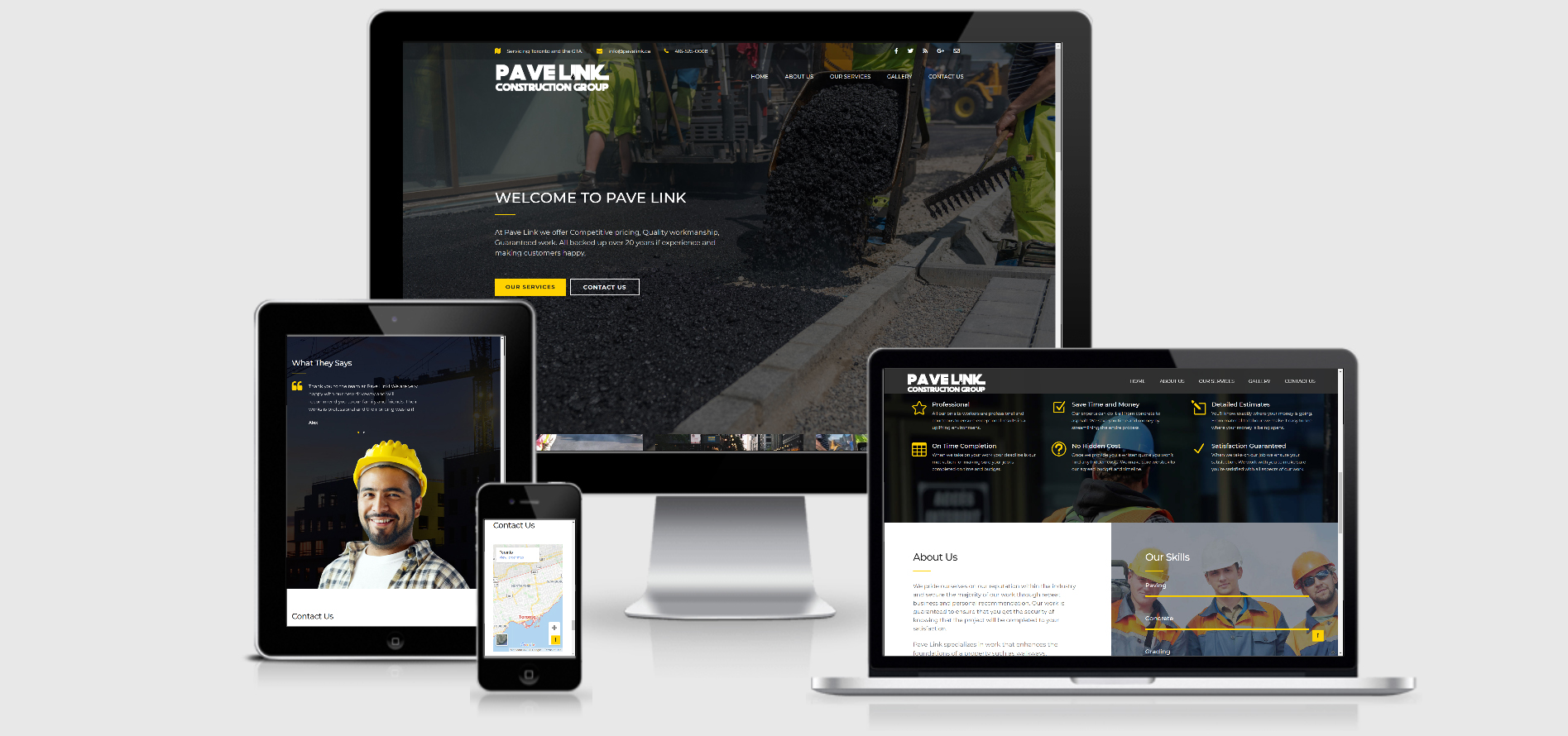 Ajax Website Design Portfolio 3